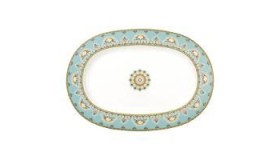 Samarkand Aquamarine Oval Platter